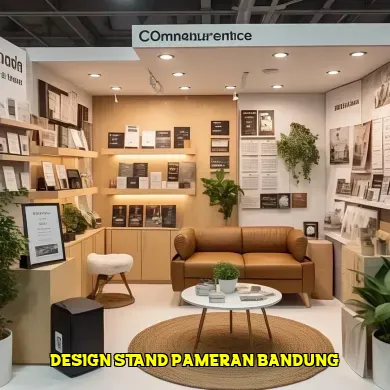 design stand pameran bandung